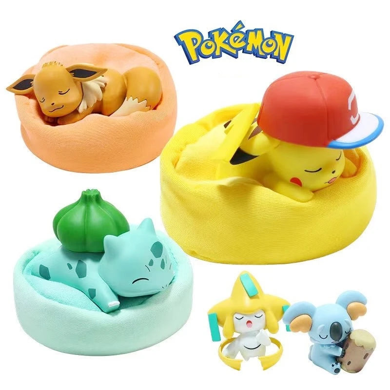 Dreamy Pokemon Sleep Figures
